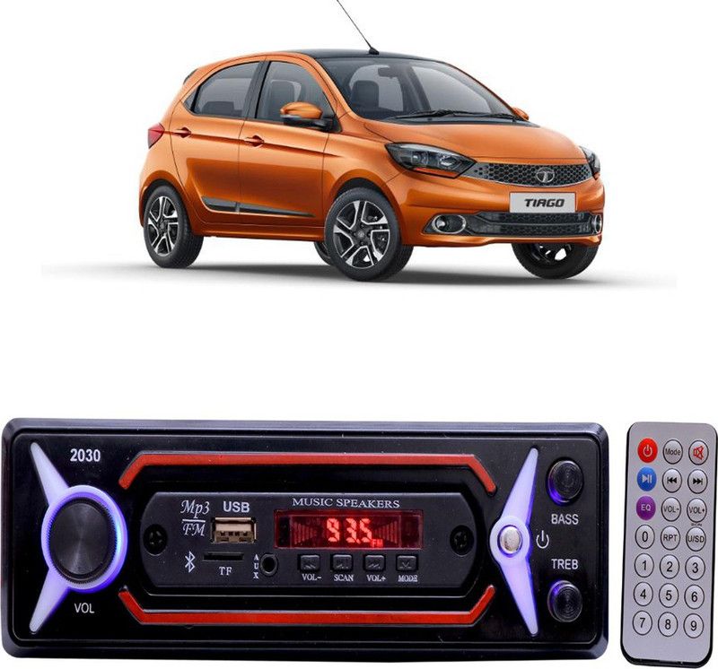 JBRIDERZ JB-2030 Red BLUETOOTH/USB/SD/AUX/FM/MP3 Car Stereo ( Single Din) B-549 Car Stereo  (Single Din)