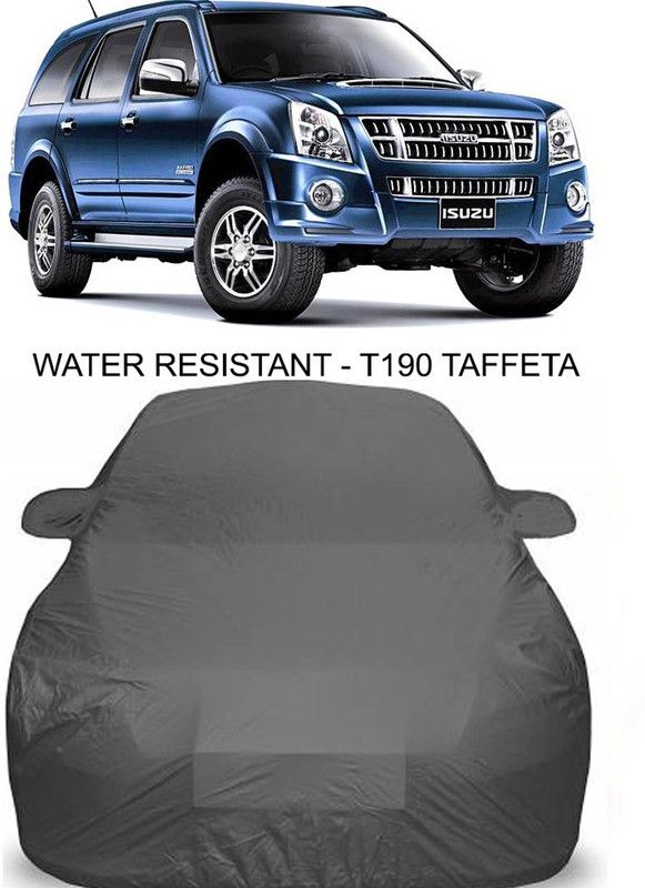 NUMBOR ONE Car Cover For Isuzu MU-7 (With Mirror Pockets)  (Grey)