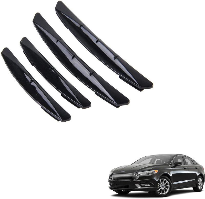 SEMAPHORE Plastic Car Door Guard  (Black, Pack of 4, Ford, Fusion)