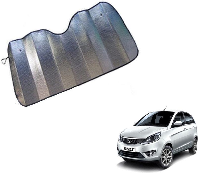 MOCKHE Dashboard Sun Shade For Tata Bolt  (Silver)