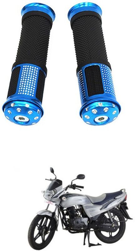PROEDITION Motorcycle Rubber Hand Grip For 7/8" 22mm Handlebar 462 Handle Bar Grip For Universal For Bike NA  (Pack of 2)