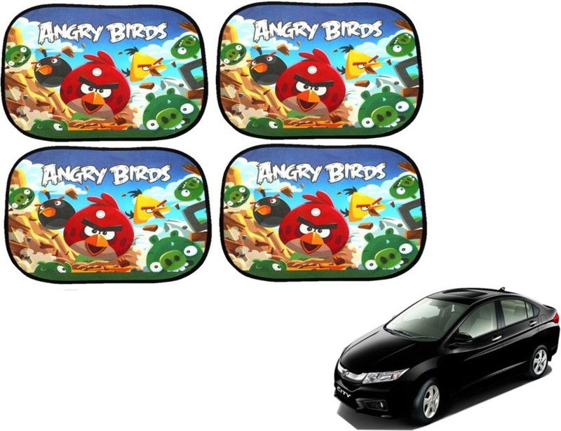 MOCKHE Side Window Sun Shade For Honda City  (Multicolor)