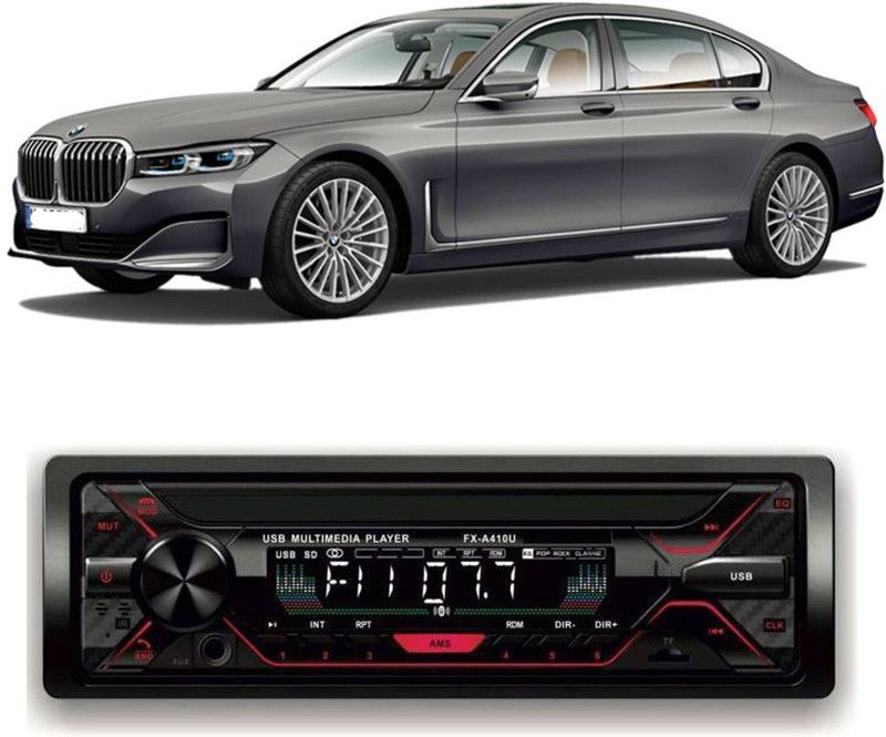 Genipap Car Stereo FX- A100U Car Stereo with Bluetooth, USB, SDCard , Aux G-62 Car Stereo  (Single Din)
