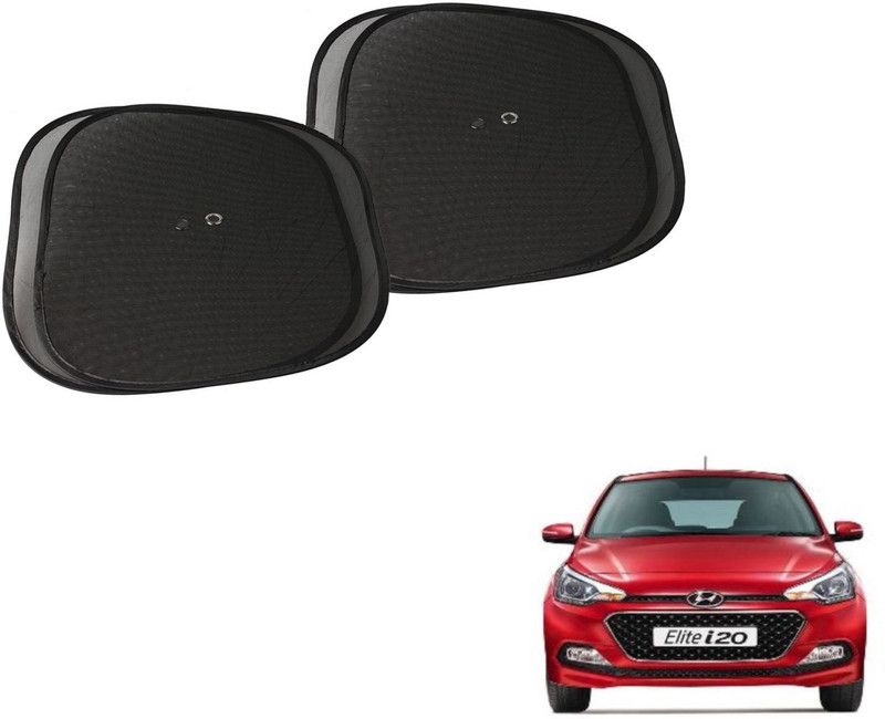 AUTYLE Side Window, Rear Window Sun Shade For Hyundai Elite i20  (Black)