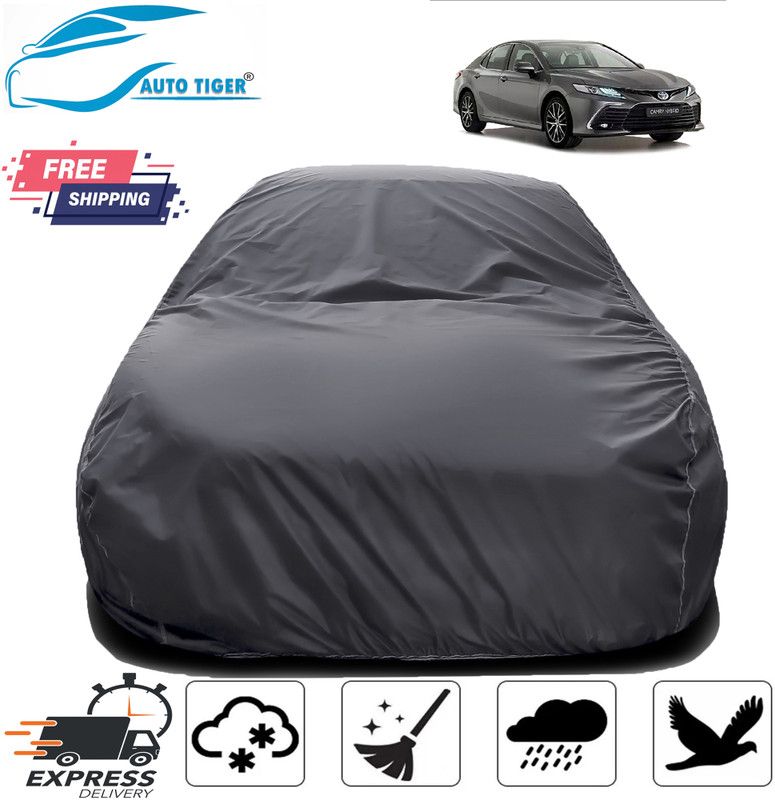 AutoTiger Car Cover For Toyota Camry (Without Mirror Pockets)  (Multicolor, For 2019, 2020, 2021, 2022 Models)