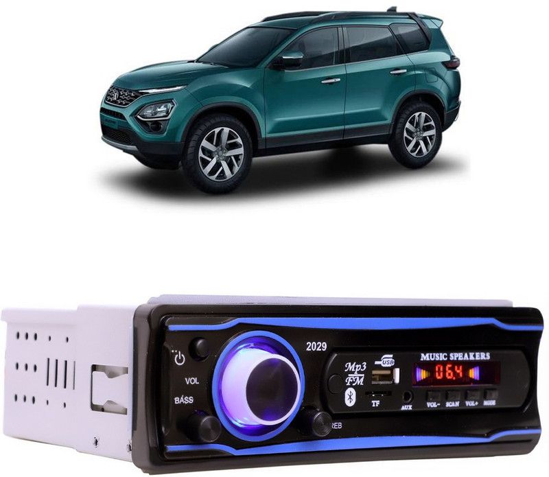 Bluedrum Blue Stereo-999 BLUETOOTH/USB/SD/AUX/FM/MP3 (BLUE & Black)-511 Car Stereo  (Single Din)
