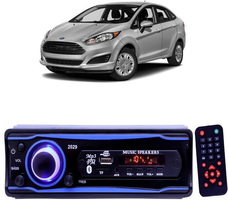 Genipap Blue 2029 USB/AUX/SD/BLUETOOTH/FM/MP3 BOOM MASTER STANDARD- G 132 Car Stereo  (Single Din)