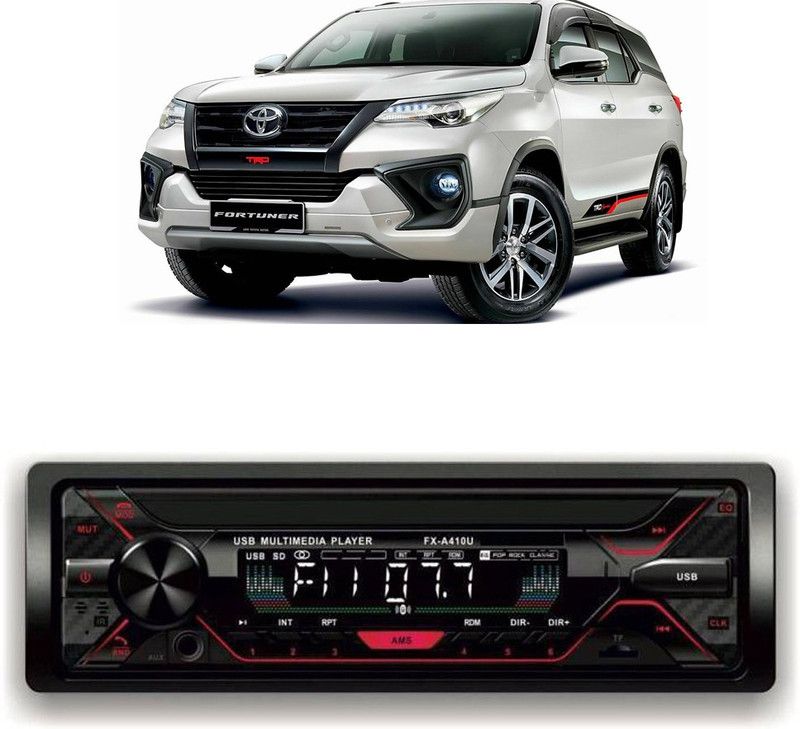 Bluedrum Car Stereo FX- A100U Car Stereo with Bluetooth, USB, SDCard , Aux B-586 Car Stereo  (Single Din)