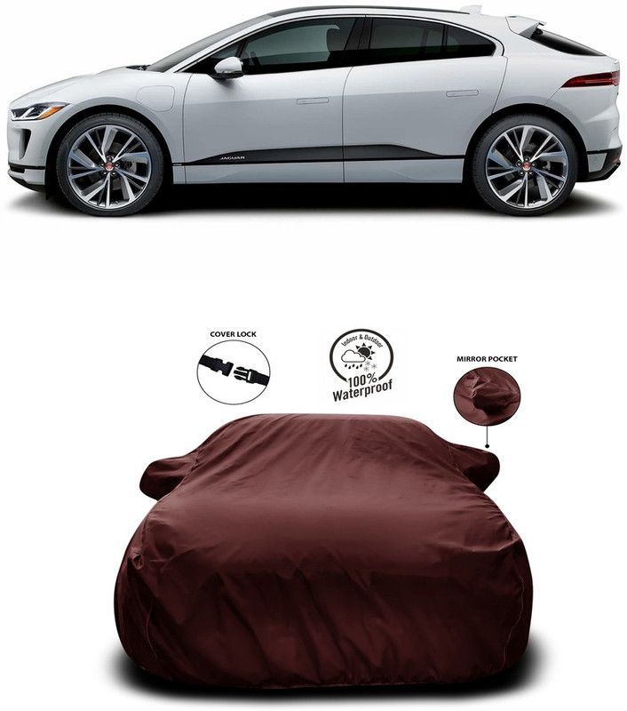 Ascension Car Cover For Jaguar I-Pace (With Mirror Pockets)  (Maroon)