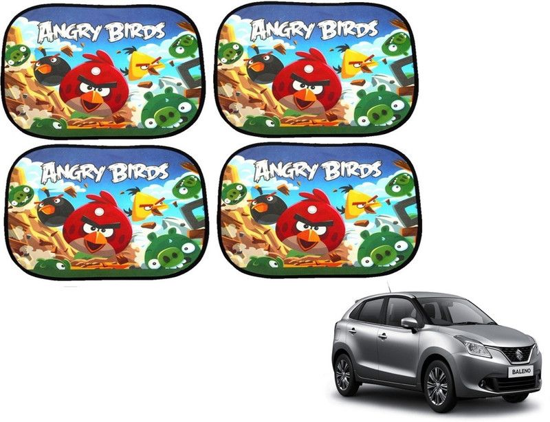 AUTYLE Side Window, Rear Window Sun Shade For Maruti Suzuki Baleno  (Multicolor)