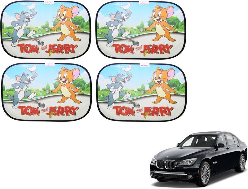 AUTYLE Side Window, Rear Window Sun Shade For BMW 7 Series  (Multicolor)