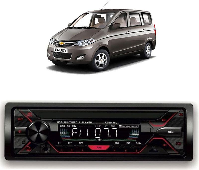 Purpleheart Car Stereo FX- A100U Car Stereo with Bluetooth, USB, SD Card , Aux P-85 Car Stereo  (Single Din)