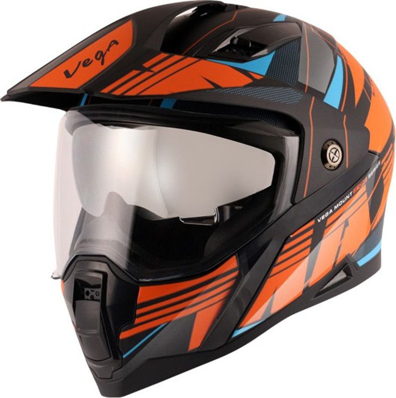 VEGA Mount DV MAX Motorbike Helmet  (Multicolor)