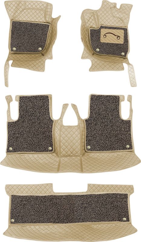 AutoFurnish Leatherite 7D Mat For Tata Safari  (Beige)