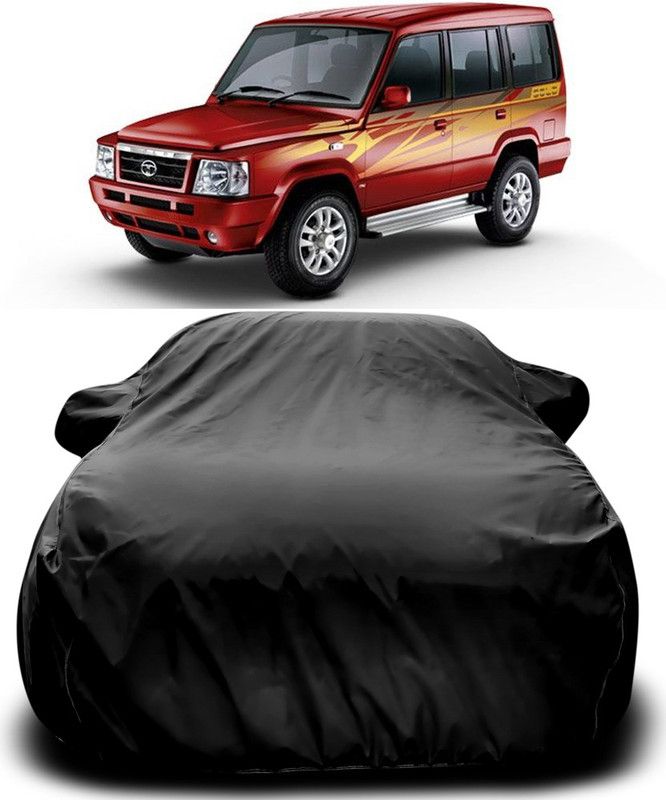 Genipap Car Cover For Tata Sumo Victa (With Mirror Pockets)  (Black)