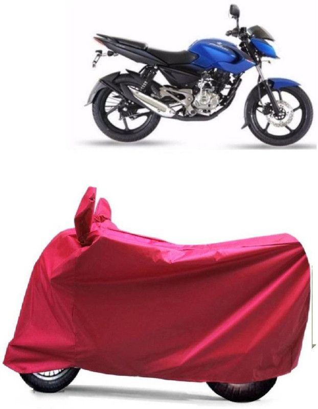 MoTRoX Two Wheeler Cover for Bajaj  (Pulsar, Red)