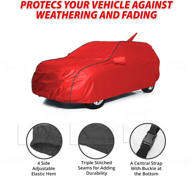 THE REAL ARV Car Cover For Maruti Ciaz (Without Mirror Pockets)  (Red)