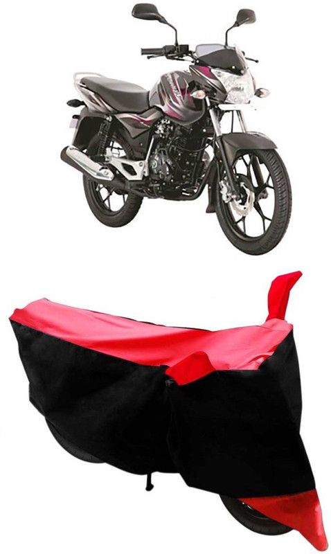 Gargi Traders Two Wheeler Cover for Bajaj  (Discover 150 s, Red)