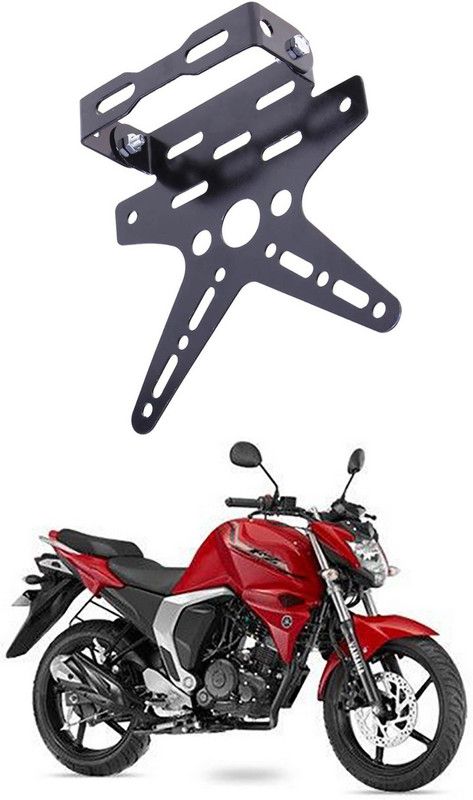 divis Bike License Number Plate Frame Holder Tail Tidy (Black) Bike Number Plate A-397 Bike Number Plate  (Aluminium 7 cm x 15 cm)