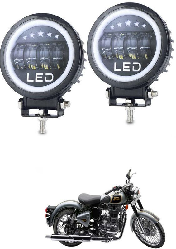 PRTEK LED Fog Light for Royal Enfield Classic 500