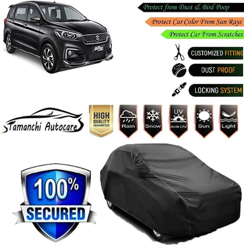 Tamanchi Autocare Car Cover For Maruti Suzuki XL6  (Black)