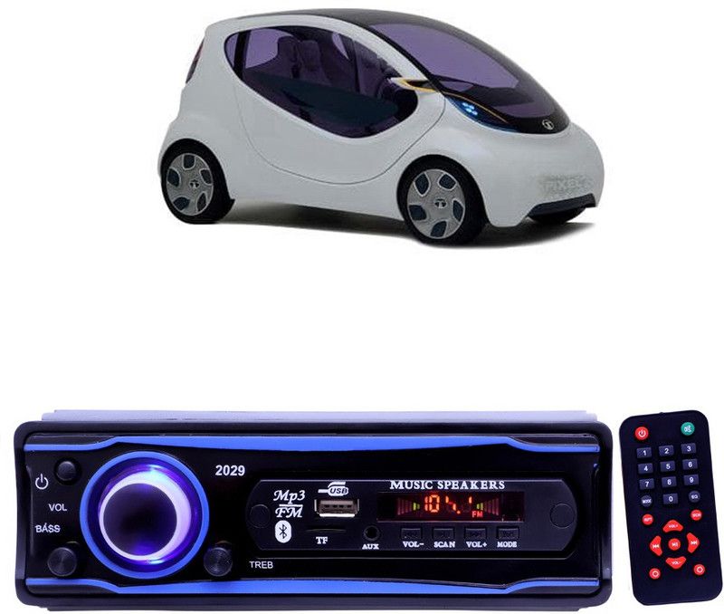 EverLand Blue 2029 USB/AUX/SD/BLUETOOTH/FM/MP3 BOOM MASTER STANDARD- E 538 Car Stereo  (Single Din)