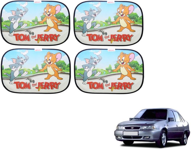 AUTYLE Side Window, Rear Window Sun Shade For Daewoo Cielo  (Multicolor)
