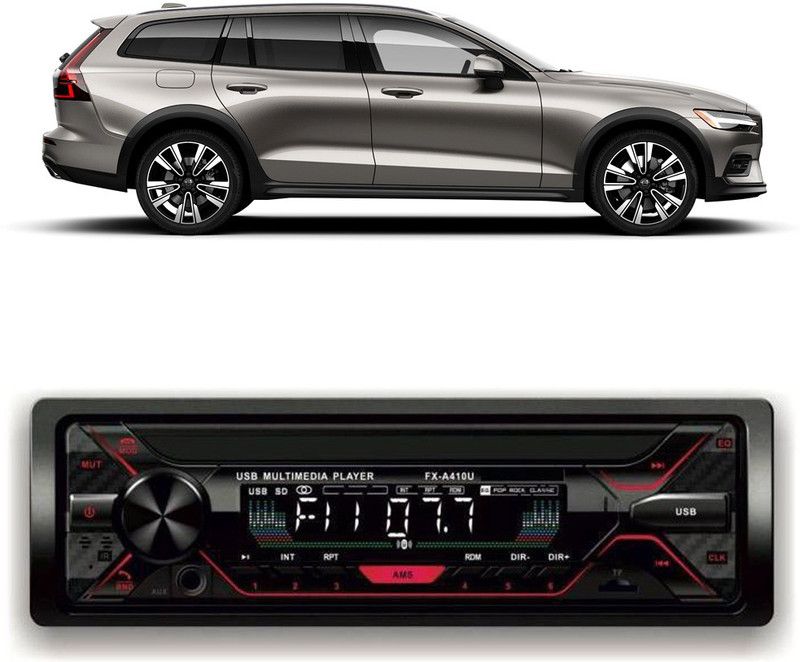 EverLand Car Stereo FX- A100U Car Stereo with Bluetooth, USB, SDCard , Aux E-626 Car Stereo  (Single Din)