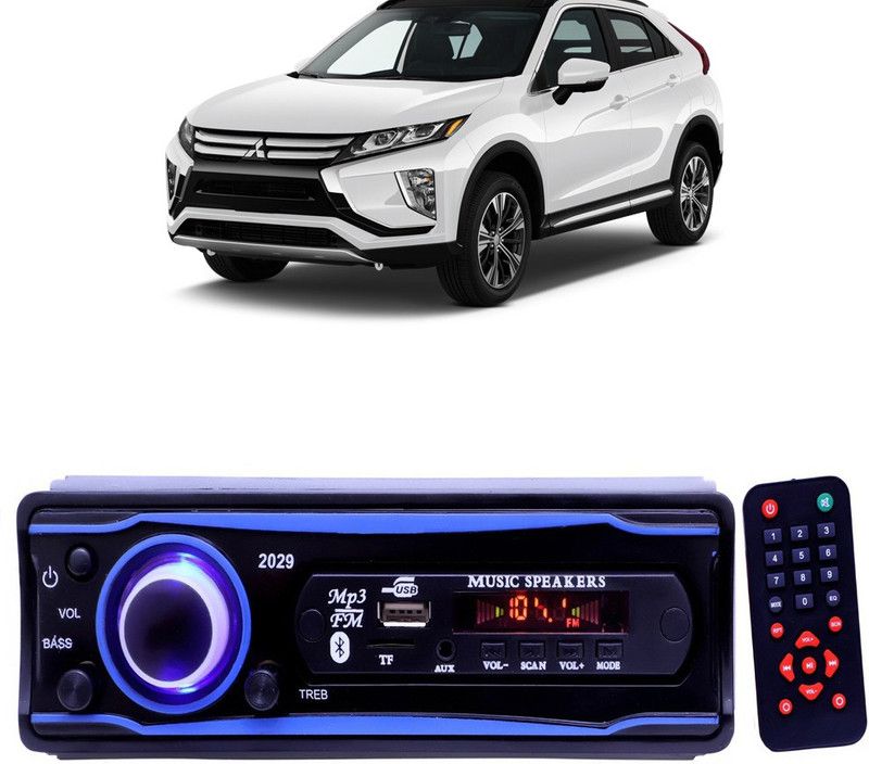 Genipap Blue 2029 USB/AUX/SD/BLUETOOTH/FM/MP3 BOOM MASTER STANDARD- G 425 Car Stereo  (Single Din)