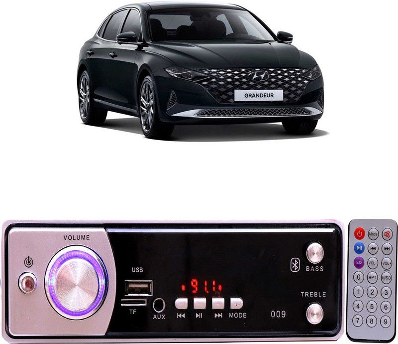 Genipap Silver009 BLUETOOTH/USB/SD/AUX/FM/MP3 Car Stereo ( Single Din) -185 Car Stereo  (Single Din)