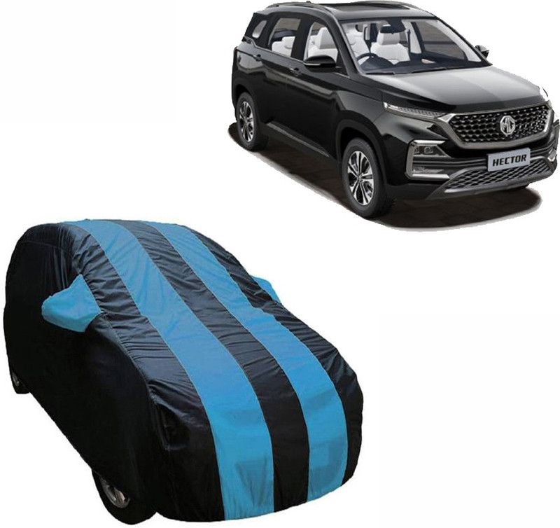 Autoinnovation Car Cover For MG Hector (With Mirror Pockets)  (Blue, Multicolor)