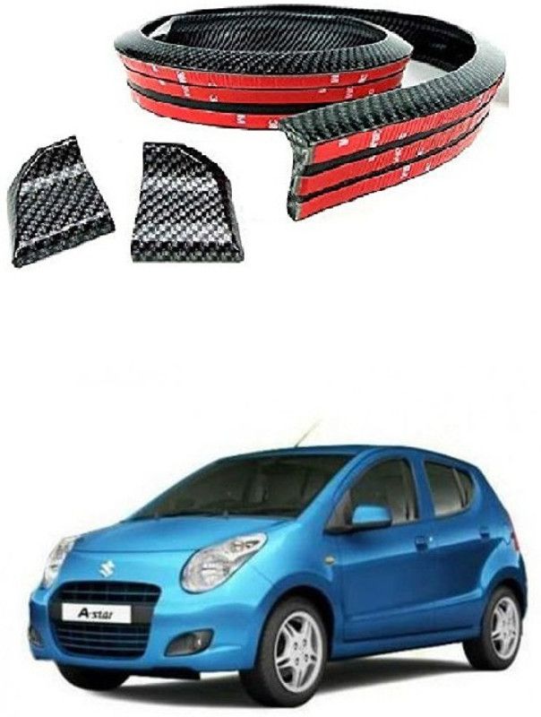 PRTEK Carbon Finish Trimmable Car Spoiler Car Lip Spoiler Universal Fit for Cars 0149 Car Spoiler