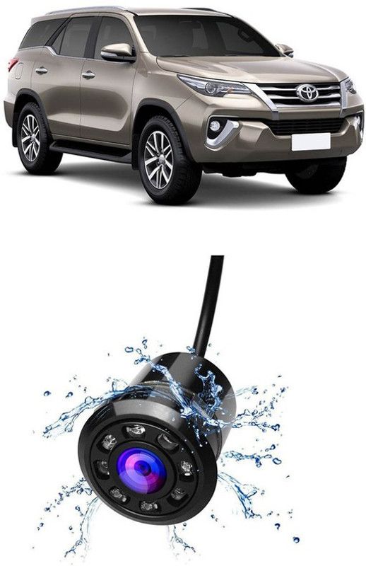 Enfield Works 8 LED Night Vision Waterproof Vehicle Camera System Night Vision Waterproof Car Reverse Parking Camera universal EW1685 Vehicle Camera System