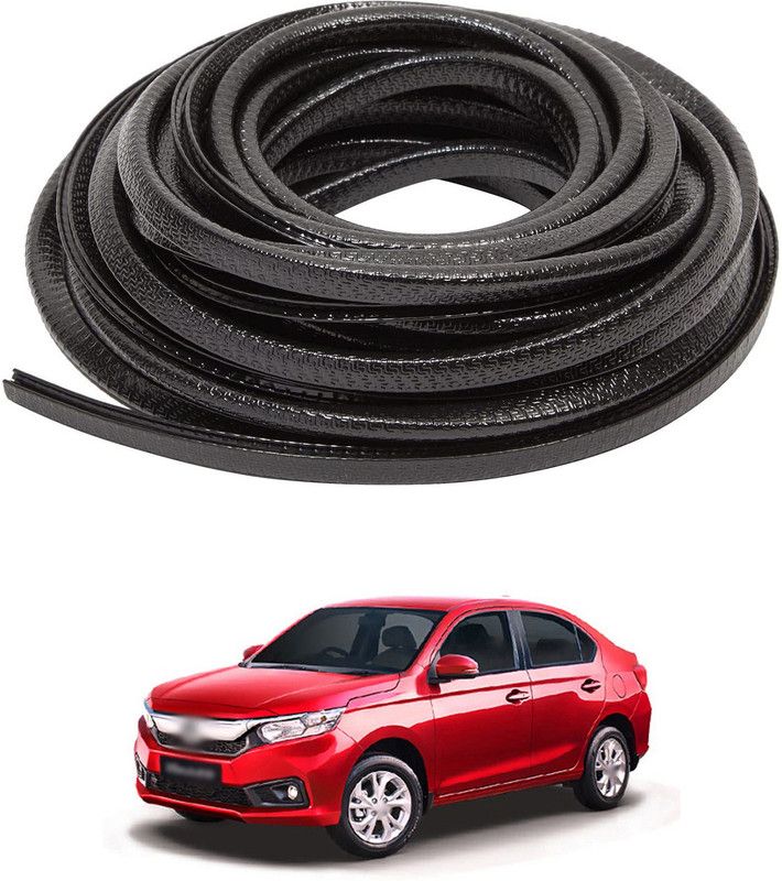 PROEDITION car Door bumper Protector U Shape Edge Trim Rubber steal 32 Car Beading Roll For Bumper, Trunk  (5 m)