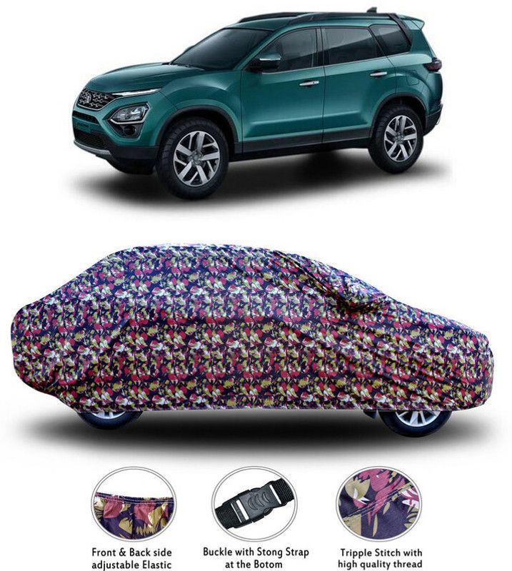 Genipap Car Cover For Tata Buzzard (Gravitas) (With Mirror Pockets)  (Multicolor)
