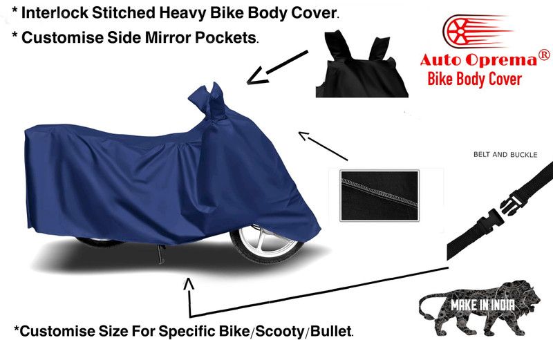 Auto Oprema Two Wheeler Cover for Yamaha  (Saluto RX, Blue)