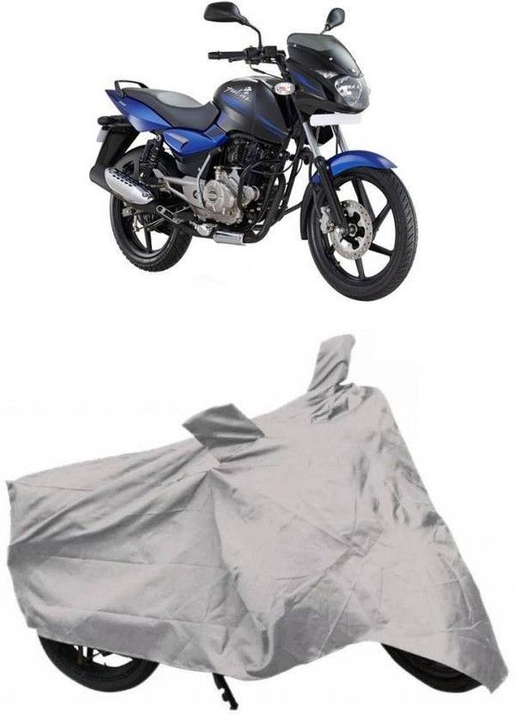 TGP GROUP Waterproof Two Wheeler Cover for Bajaj  (Pulsar 180 DTS-i, Silver)
