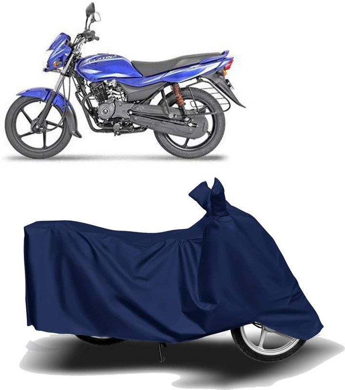 EXOME Two Wheeler Cover for Bajaj  (ComforTec, Blue)