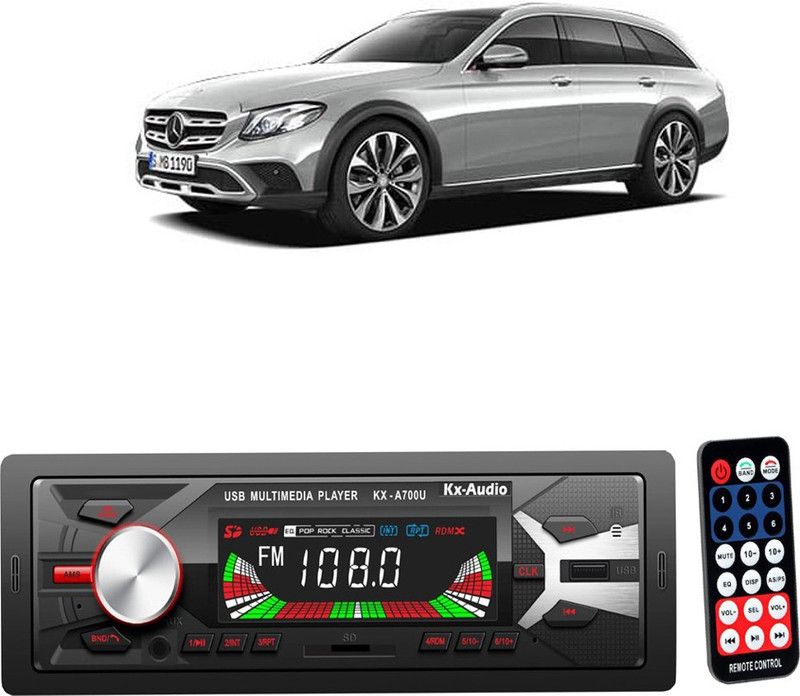 JBRIDERZ KX-A700U BLUETOOTH/USB/SD/AUX/FM/MP3 with Phone Caller Id Receiver JB-230 Car Stereo  (Single Din)