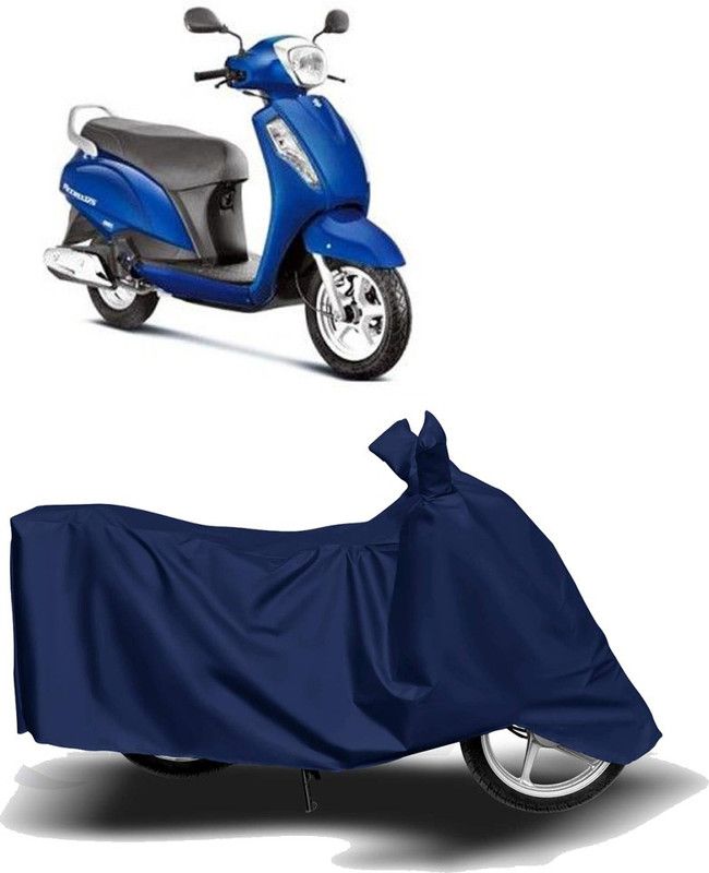 EXOME Two Wheeler Cover for Suzuki  (Access 125, Blue)