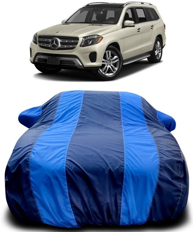 AutoBurn Car Cover For Mercedes Benz GL (With Mirror Pockets)  (Blue, Blue)