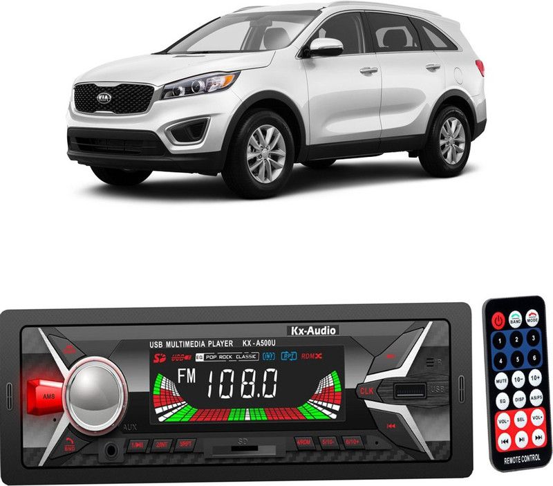 JBRIDERZ KX-A700U BLUETOOTH/USB/SD/AUX/FM/MP3 with Phone Caller Id Receiver E 238 Car Stereo  (Single Din)