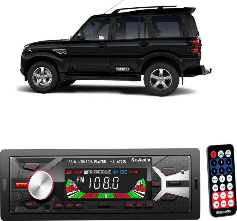 JBRIDERZ KX-A700U BLUETOOTH/USB/SD/AUX/FM/MP3 with Phone Caller Id Receiver B 276 Car Stereo  (Single Din)