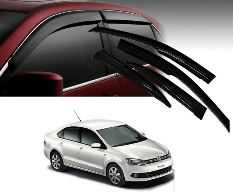 Nxt Gen For Front, Rear Wind Deflector  (Volkswagen Vento)