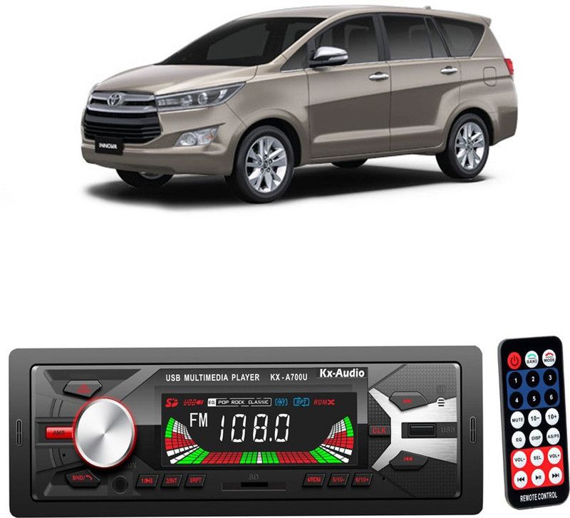 JBRIDERZ KX-A700U BLUETOOTH/USB/SD/AUX/FM/MP3 with Phone Caller Id Receiver JB-1316 Car Stereo  (Single Din)