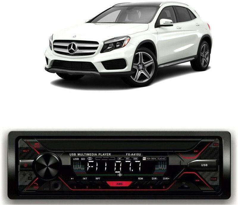 Genipap Car Stereo Single Din FX-A100U - 389 Car Stereo  (Single Din)