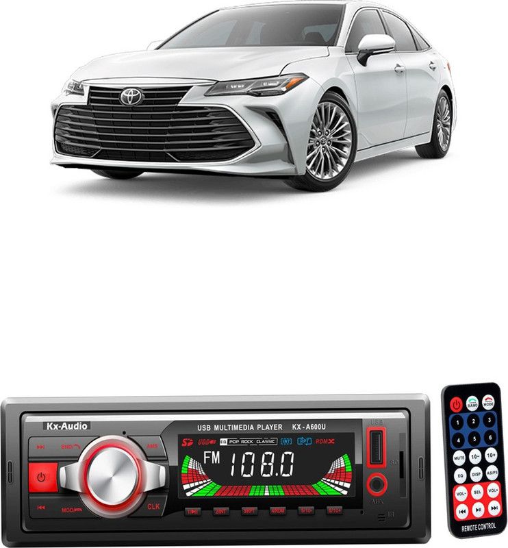 JBRIDERZ KX-A600U BLUETOOTH/USB/SD/AUX/FM/MP3 with Phone Caller Id Receiver B 567 Car Stereo  (Single Din)