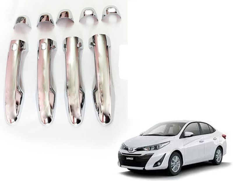 HUDMOZ YARIS HANDLE CHROME COVER Car Grab Handle Cover