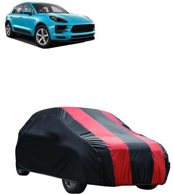 RAIN SPOOF Car Cover For Porsche Universal For Car (Without Mirror Pockets)  (Red, Black, For 2005, 2006, 2007, 2008, 2009, 2010, 2011, 2012, 2013, 2014, 2015, 2016, 2017, 2018, 2019, NA Models)