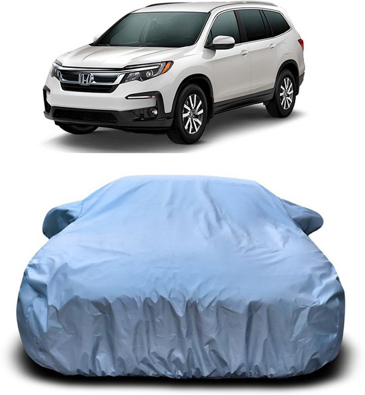 Genipap Car Cover For Honda PILOT (With Mirror Pockets)  (Silver)